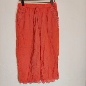 NWT Anthropologie Pajama Capris